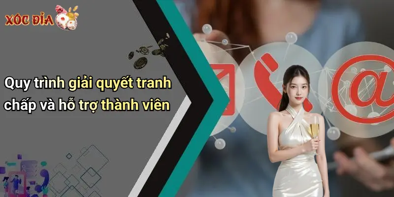 Quy trình giải quyết tranh chấp và hỗ trợ thành viên