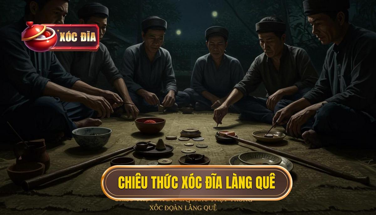 Những Chiêu Thức Và Nghệ Thuật Trong Xóc Đĩa Làng Quê