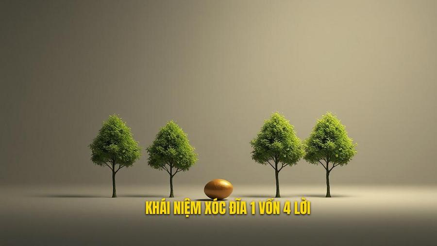 Hiểu đúng về khái niệm xóc đĩa 1 vốn 4 lời