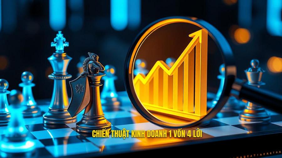 Các chiến thuật cốt lõi để đạt mục tiêu 1 vốn 4 lời