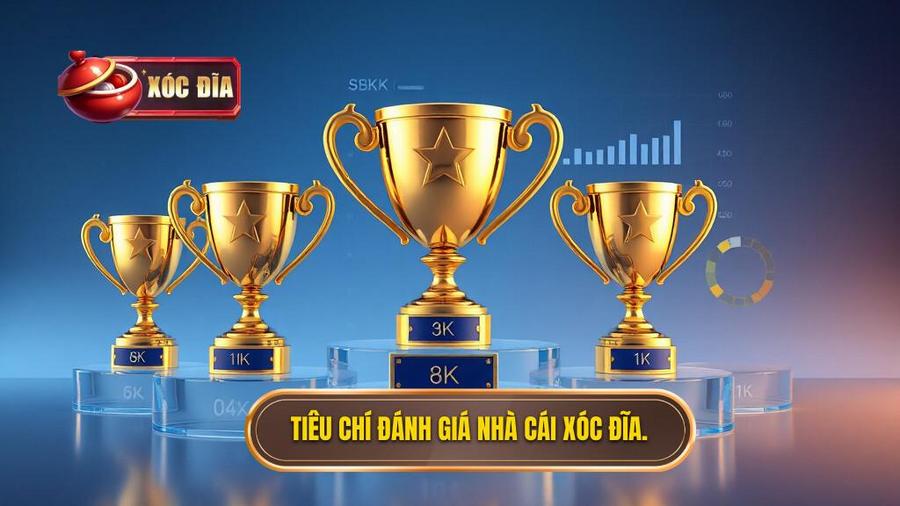 Tiêu chí đánh giá Top 5 nhà cái xóc đĩa uy tín của chúng tôi