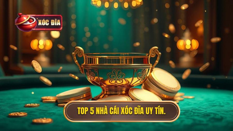 Top 5 nhà cái xóc đĩa uy tín: Lựa chọn vàng cho cộng đồng cược thủ 2024