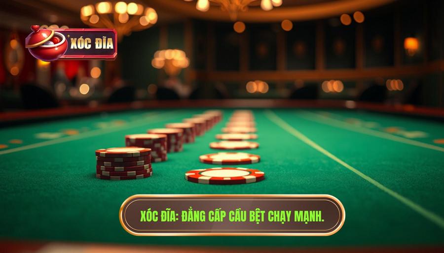 Xóc Đĩa Đẳng Cấp Cầu Bệt Chạy Mạnh.
